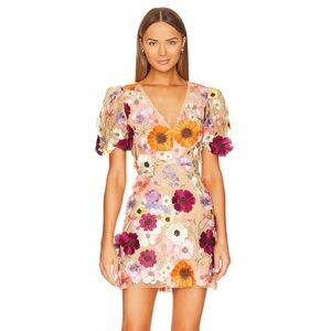 NWT Revolve Elliatt Rosalind Mini Dress in Multi
